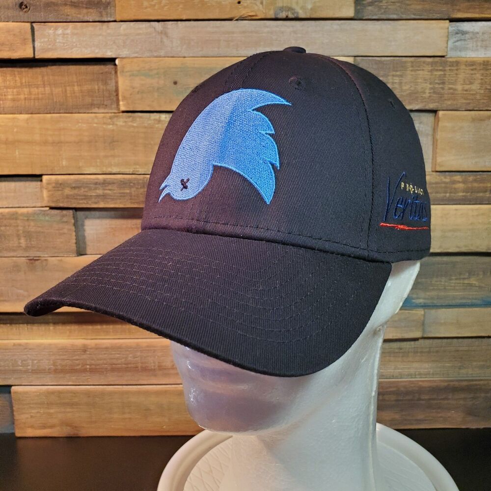 Twitter Upside Down Bird Hat Black Project Veritas New Era 9Forty Baseball Cap